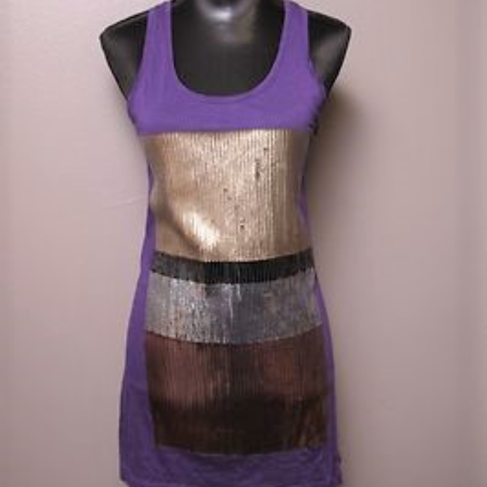 Express Beaded Tunic Size Small